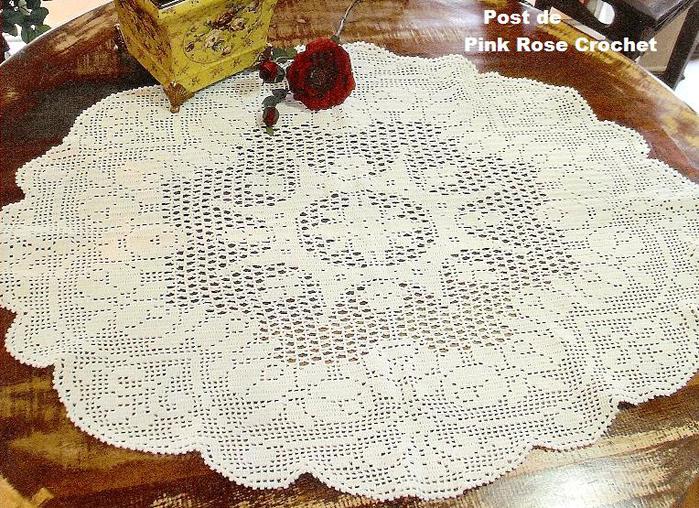 Toalha de Mesa Rosas Croche Filet-PRoseCrochet (700x508, 133Kb)