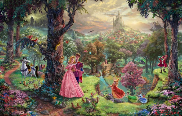 4963546_Sleeping_Beauty_Thomas_Kinkade (596x380, 132Kb)