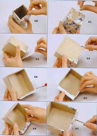 Как сделать шкатулку из бумаги?
