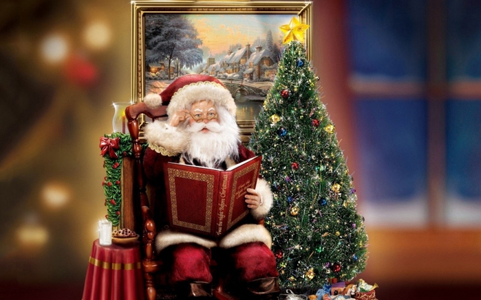 4963546_Santa_Claus_Christmas_Decoration2560x1600 (700x437, 230Kb)