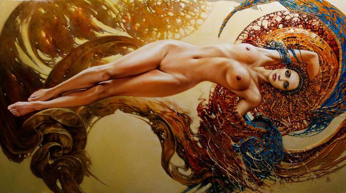 GOLDEN-DAWN,-2011,cykl_fashion_Oil-and-mixed-media-on-Hard-Board,-100x180cm-(2) (700x392, 59Kb)