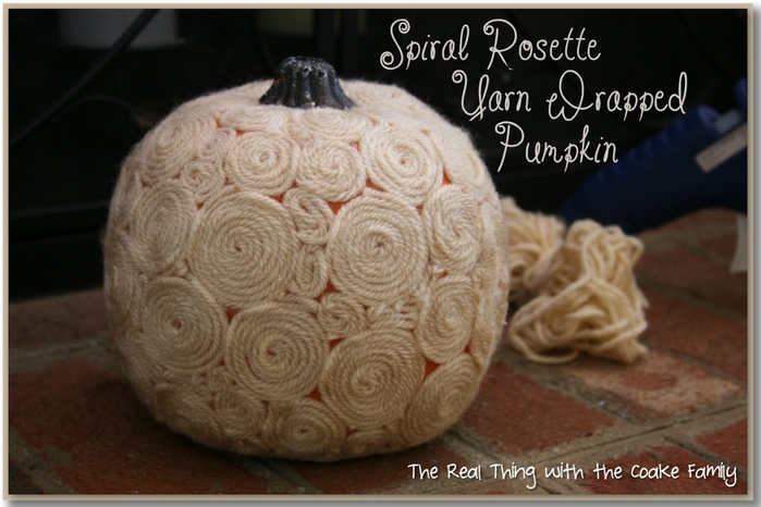 Rosette Yarn Wrapped Pumpkin - Page 041 (700x466, 209Kb)