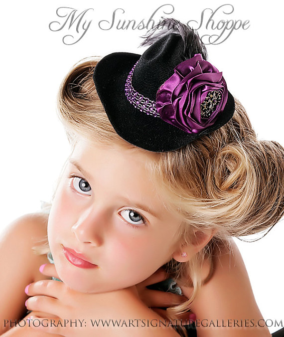 Шляпа для девочки для прически