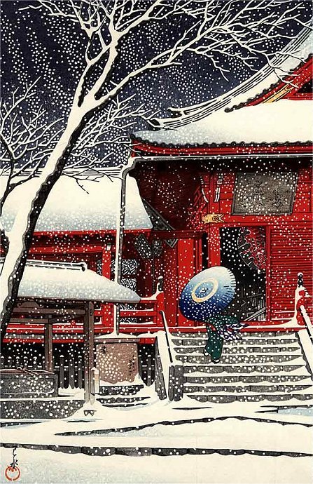 Kiyomizudo in Snow (447x690, 152Kb)