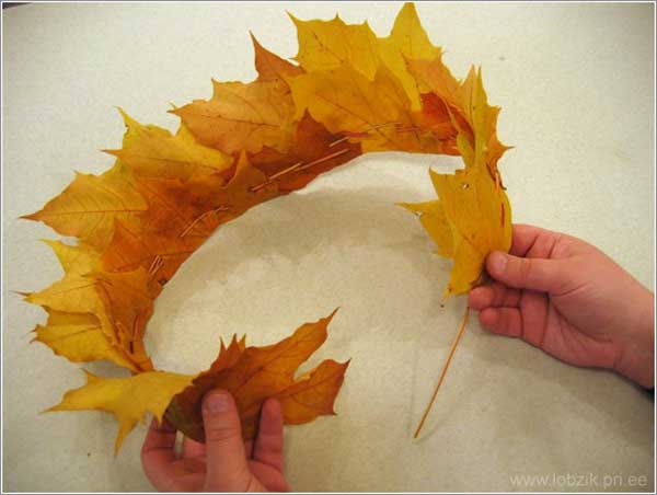 Поделки из осенних листьев своими руками - мастер-класы для детей