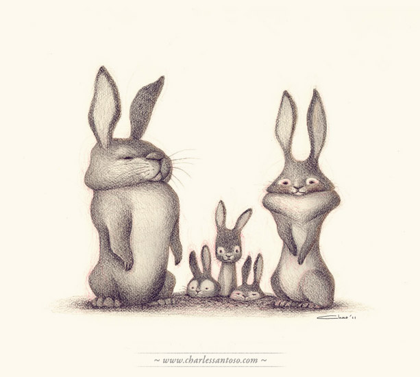 rabbit_family_charlessantoso (613x550, 55Kb)