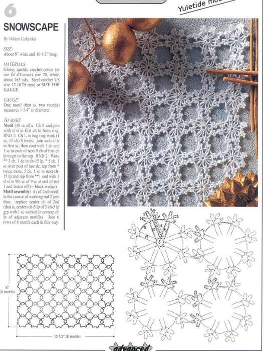Magic Crochet #140  -Snowscape-Complete (527x700, 288Kb)