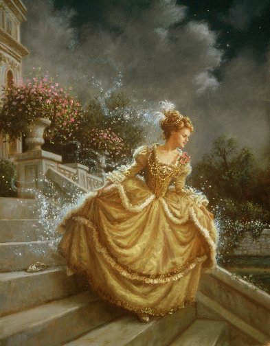 Cinderella on the Stairs1 (393x504, 46Kb)