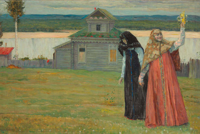 chriruss-2Mikhail Nesterov (1862-1942), Two Sisters (700x468, 48Kb)