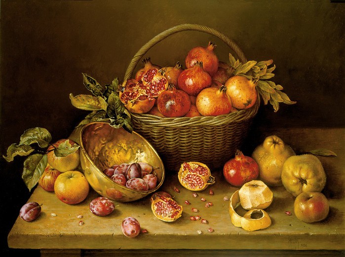 HOOPED%20BASKET%20OF%20POMEGRANATES%20AND%20FRUITS%2061x81%20cms%20Oil%20on%20canvas%201994(1) (700x521, 110Kb)