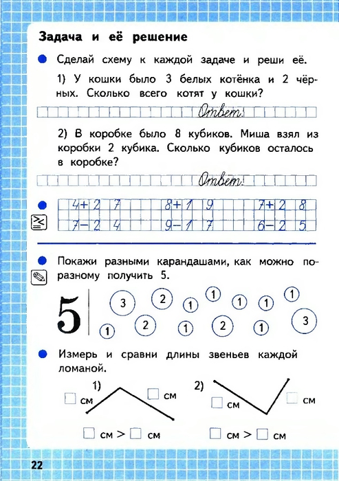 Тетради по математике 1 класс школа россии картинки