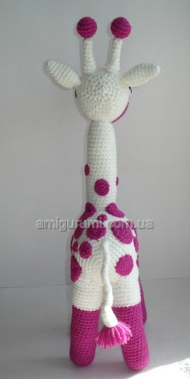 Жирафы крючком - схемы и описания игрушек амигуруми.
