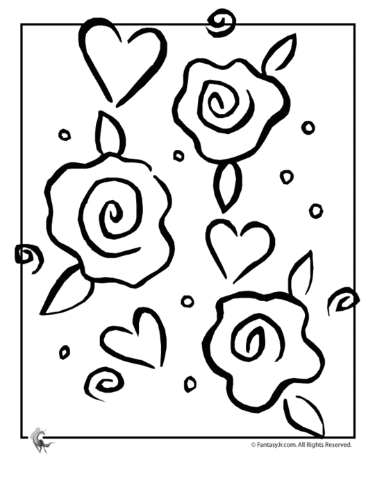 rose-flower-coloring (540x700, 40Kb)