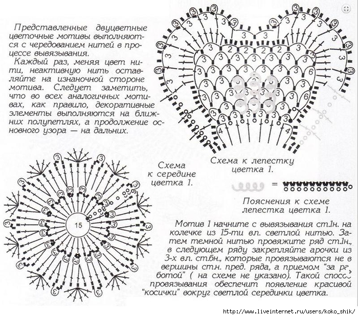 Схема цветка 1а (700x621, 398Kb)