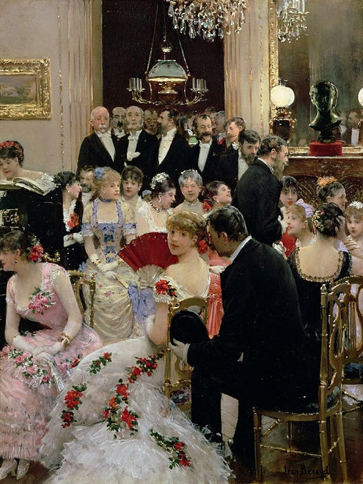 The Soiree,1880 (526x700, 475Kb)