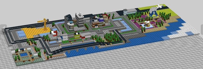 Схемы железной дороги lego city