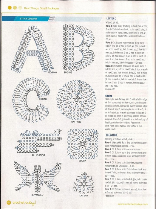 Буквы крючком схемы для мочалок