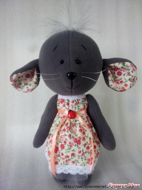 Набор для шитья Игрушка Мышка Жанин — купить в городе Барнаул, цена, фото — Art & Hobby
