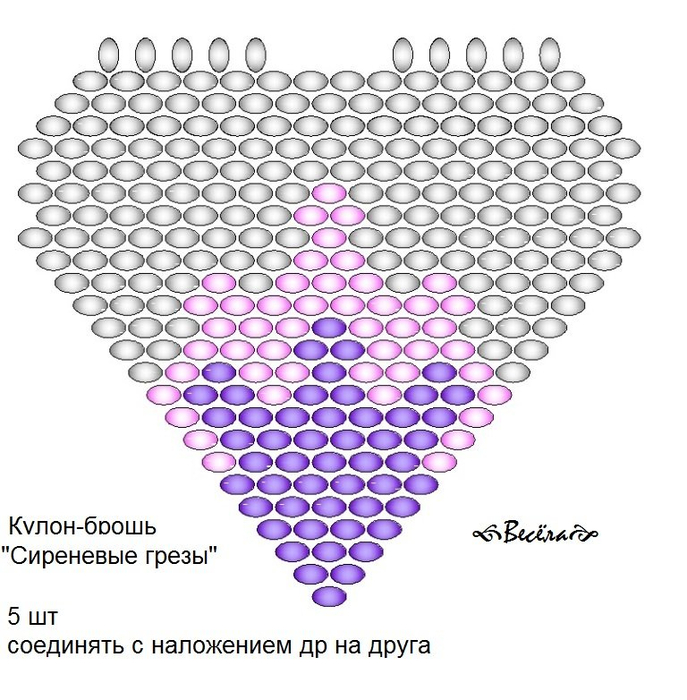 Схемы объемных цветов из бисера