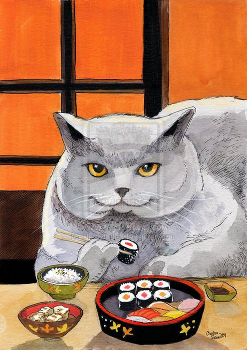 1285409972_sushi_cat_big_fred_by_bluebirdie (495x700, 98Kb)