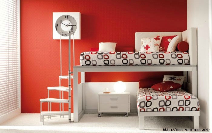 Tumidei-Shared-Kids-Room-Red-and-white-theme-bedroom (700x441, 164Kb)