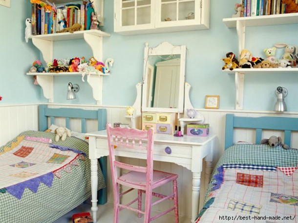 Charming-Country-Style-Kids-Room-For-Two-610x457 (610x457, 155Kb)