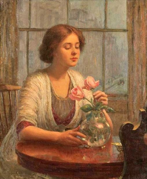 12_Lee_Lufkin_Kaula_American_artist_1865_1957_Arranging_Roses (508x621, 91Kb)