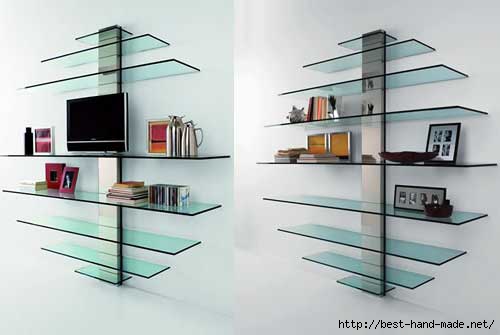 Glass Shelf Brackets As Decorative Shelves (500x335, 54Kb)