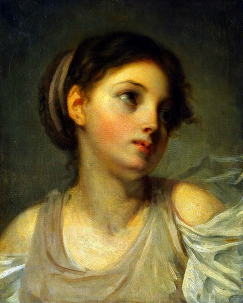 Young Girl In A Lilac Tunic (486x605, 78Kb)