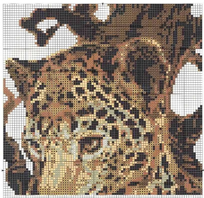 Stitchart-leopardy1 (700x681, 308Kb)