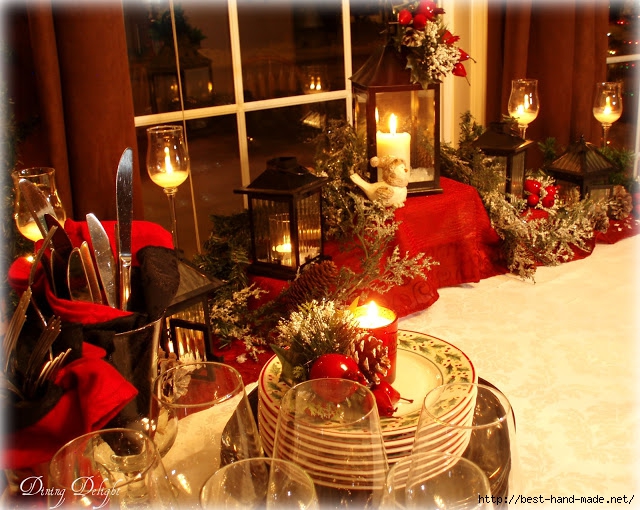 Christmas Lantern Buffet Setting (640x510, 286Kb)