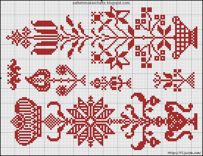 Kreuzstitch und Filetmuster aus Graubünden - 049 (690x530, 389Kb)