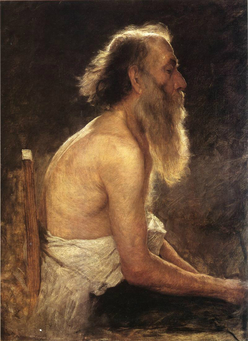 Half Length Figure Study (509x700, 377Kb)