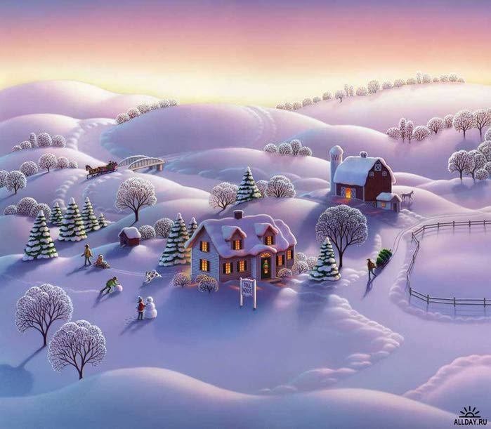 1355584804_robin-moline-wintery-farm (700x611, 52Kb)