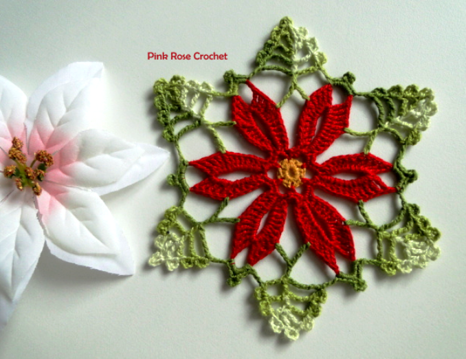 Crochet Chhristmas Flower Motif Rozalija (678x522, 765Kb)