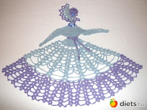 Crochet Crinoline Lady by Craftcove on DeviantArt