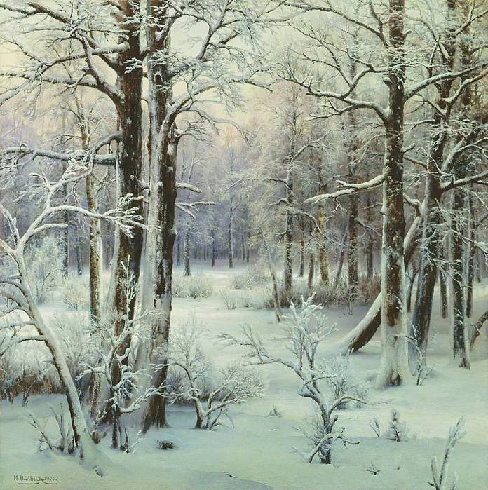 Картины русских художников о зиме с названиями и фамилиями авторов
