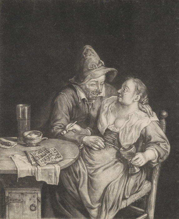 Корнелис Дюсарт 1660 1704 сценки из голландской