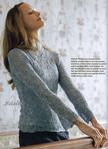 Вязаный спицами ажурный пуловер Oriel из Interweave knits 2007 summer. Обсуждение на LiveInternet - Российский Сервис Онлайн-Дневников