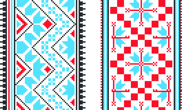 Ethnic Ukraine Patterns 41 (595x361, 909Kb)