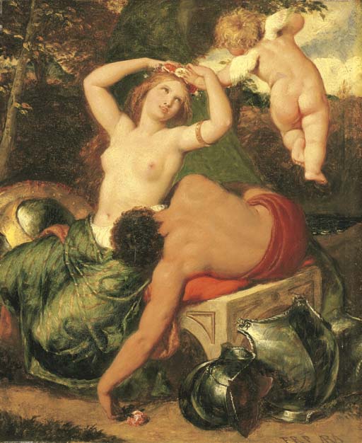 Mars and Venus, crowned by Cupid (512x626, 76Kb)