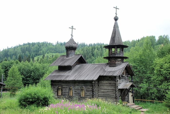 Часовня Старообрядческая русский Север