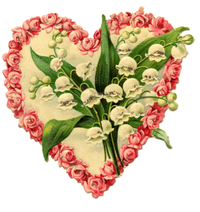 heart floral vintage Image GraphicsFairy010b (658x700, 266Kb)