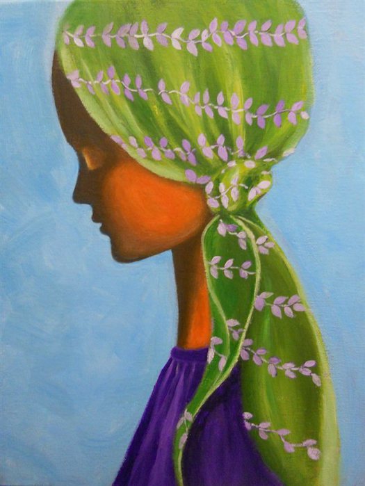 girl-with-a-green-scarf (525x700, 59Kb)