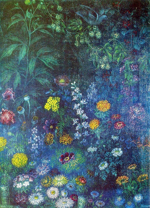 Kateryna Bilokur Detail in Folk Art Florals (506x700, 256Kb)