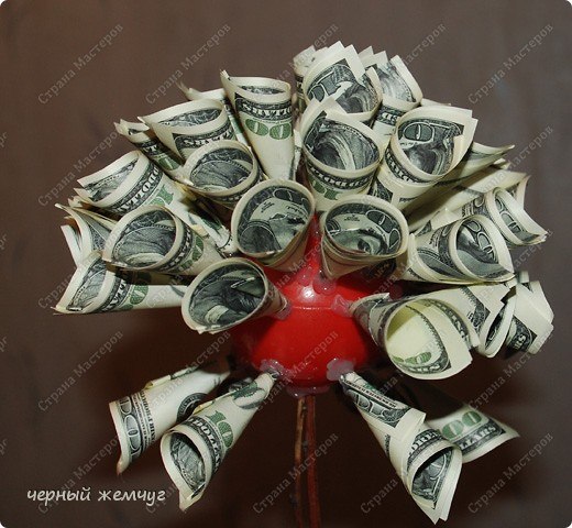 Топиарий из денег своими руками – пошаговое фото поможет сделать самое денежное дерево для подарка