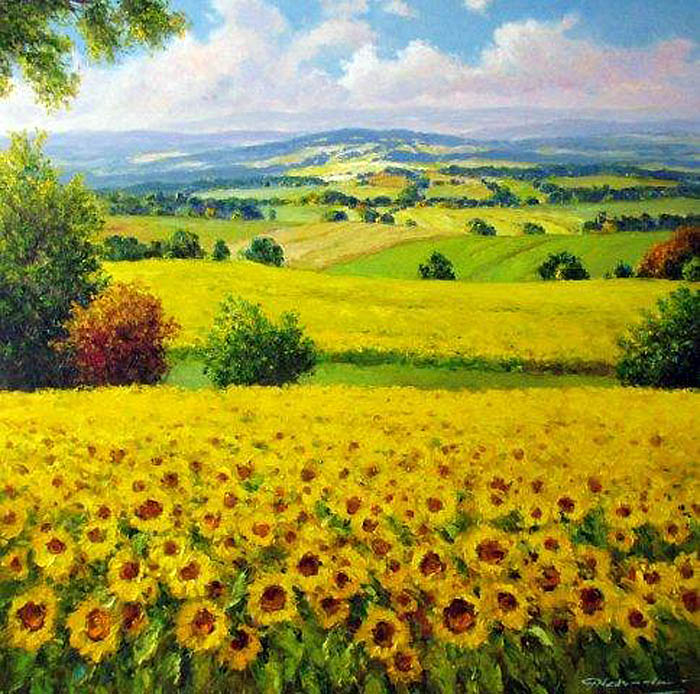 gerhard_nesvadba_sunflowers2 (700x694, 158Kb)