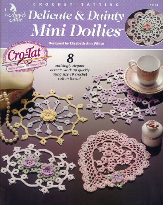 00Annie's Atic Crochet Tatting - Delicate & Dainty Mini Doilies (557x700, 321Kb)