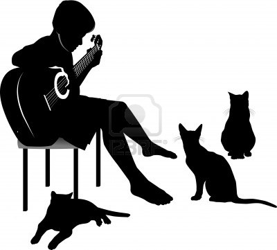 13950608-cats-listening-to-music-played-by-the-young-guitarist (400x361, 19Kb)