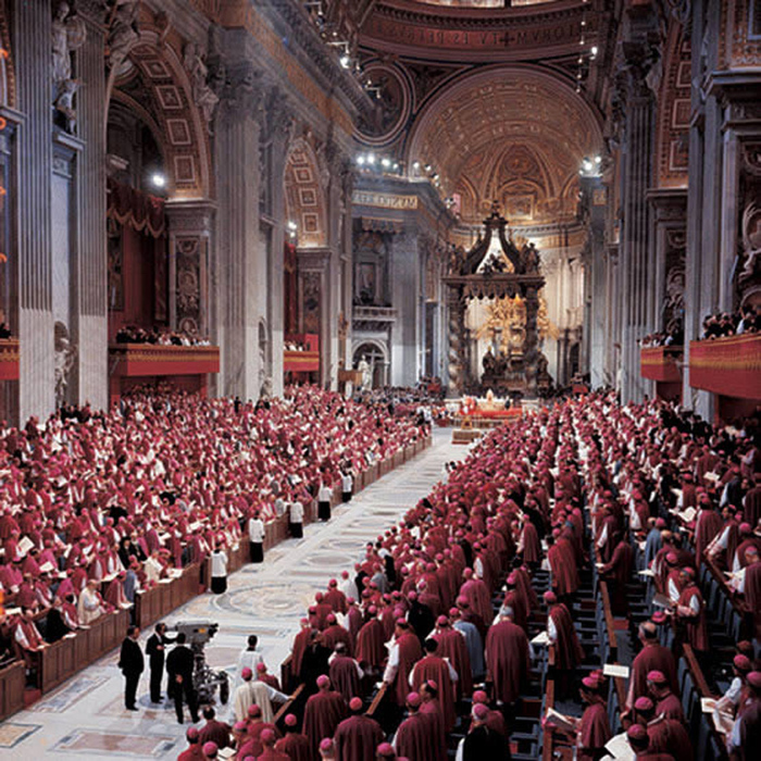 1360887468_The_Second_Vatican_Council_Vatican_II_wwwnuovascintillacom___conciliovaticanoii_bis (700x700, 357Kb)